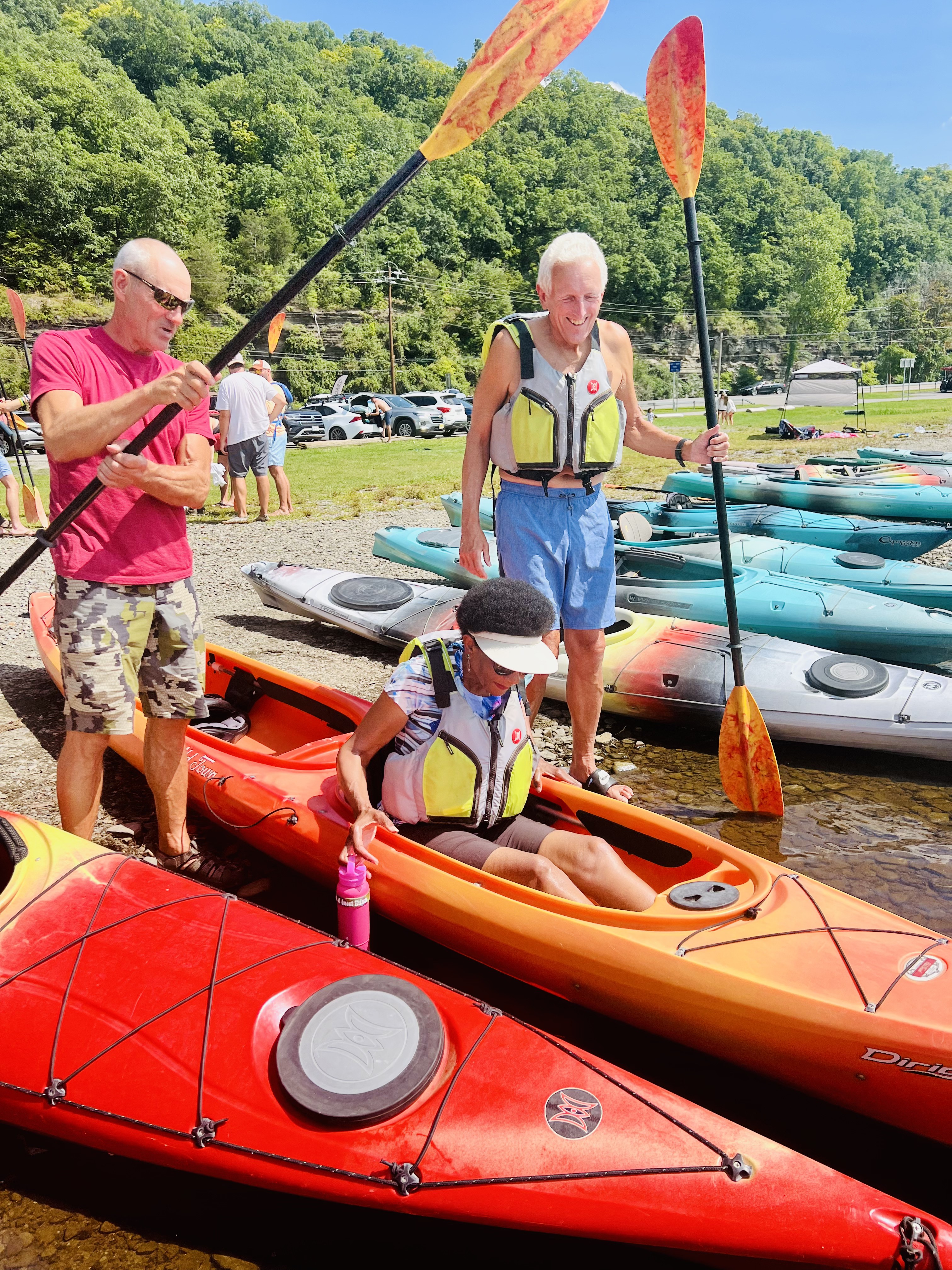 Kayaking on Seneca Lake