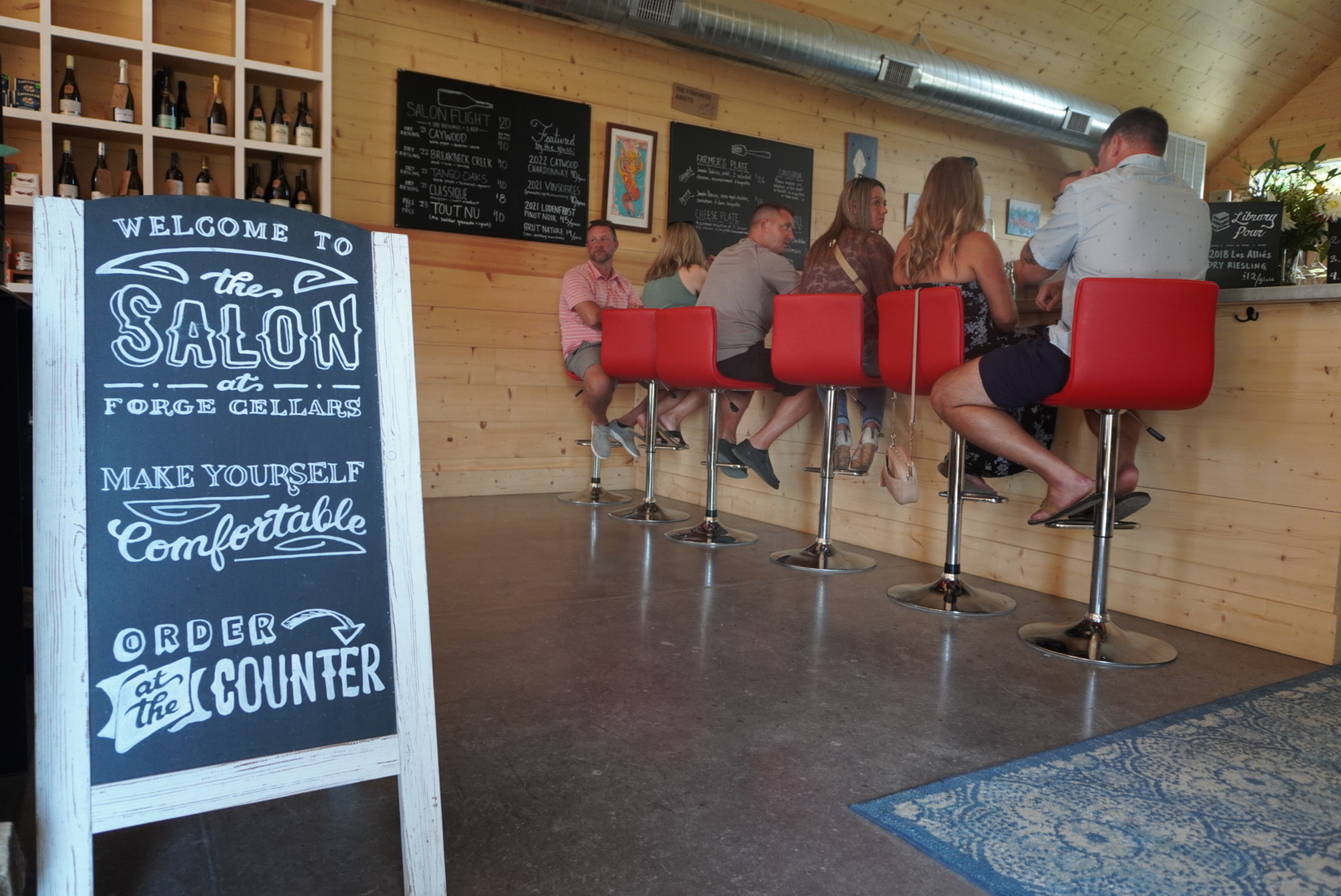 The Salon at Forge Cellars